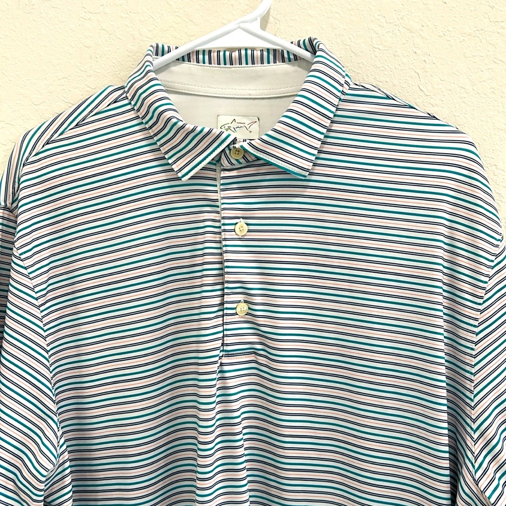 Greg Norman Collection Golf Polo Shirt Size L